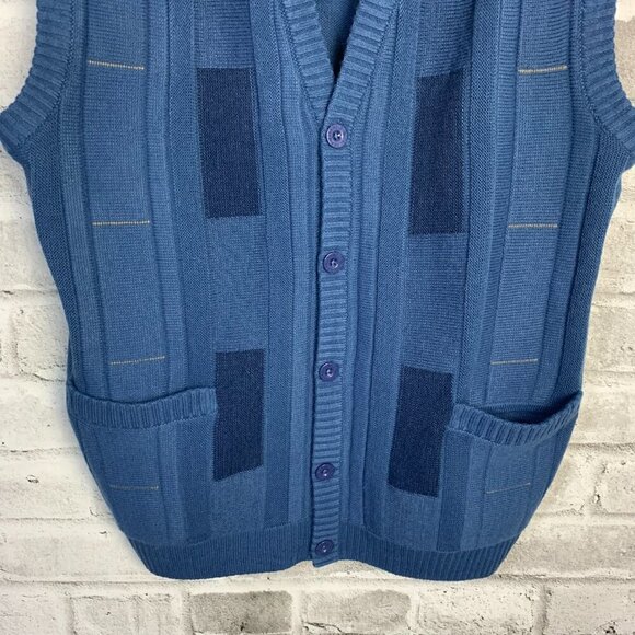 Vintage Arnold Palmer V-Neck Knit Sweater Vest - Picture 3 of 9